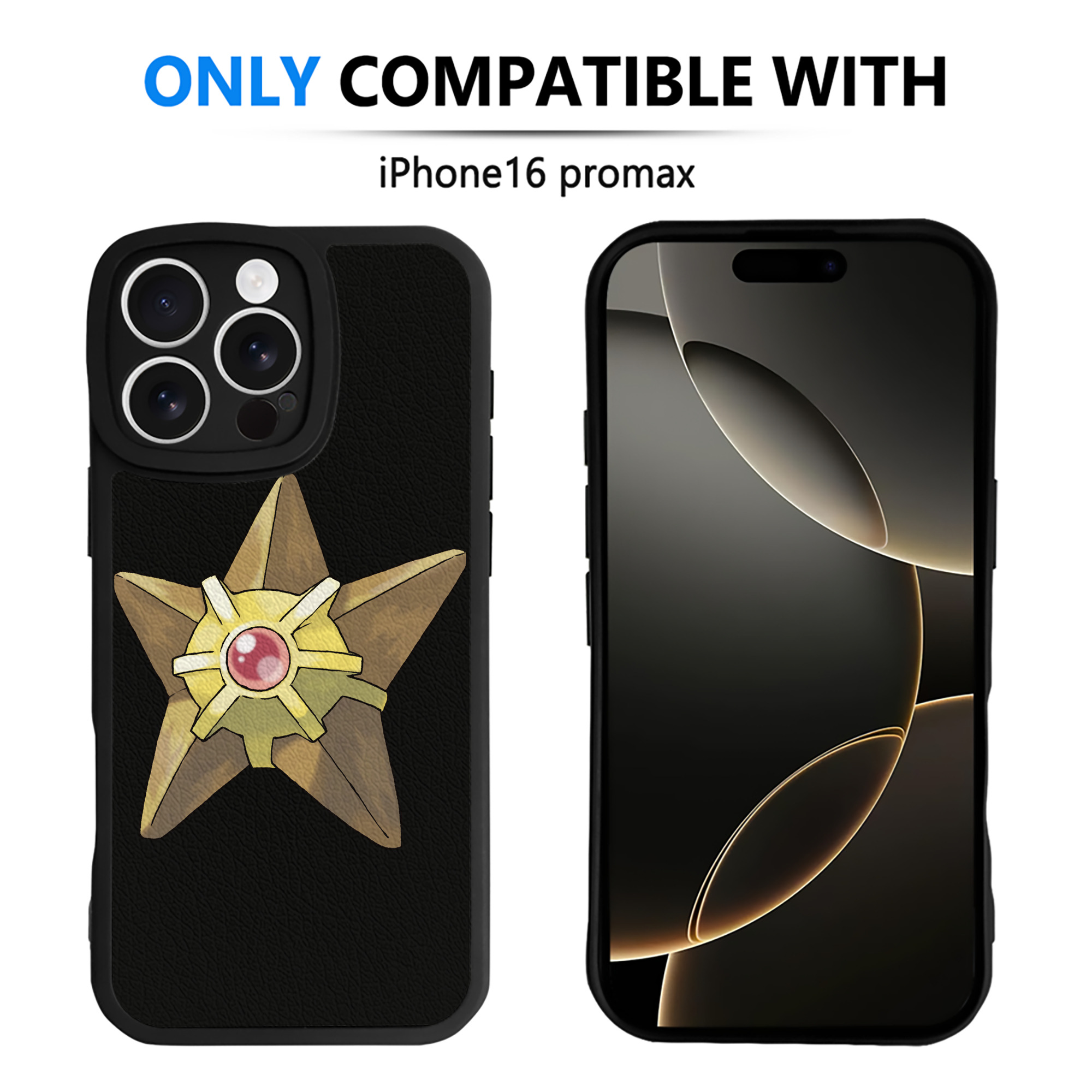 （画像用） ポケットモンスター Pokémon 【iPhone 16シリーズ対応】シリコンスマホケース（レザー調） 材質：シリコン